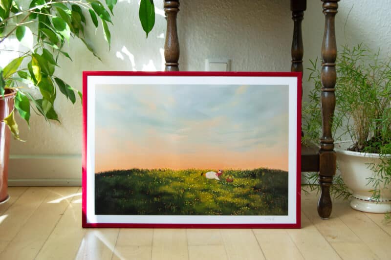 Print "Chilling On The Meadow with nowhere To Go" - Image 3