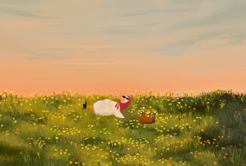 Print "Chilling On The Meadow with nowhere To Go" - Image 2
